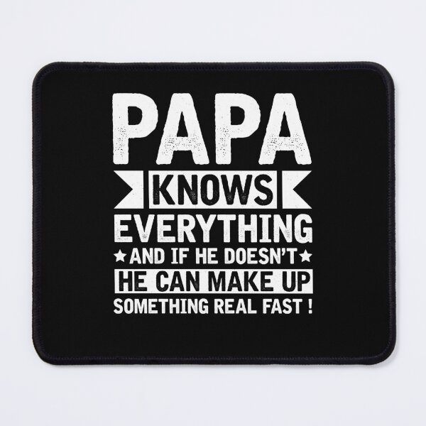 Item preview, Vintage Papa Knows Everything T-Shirt | Funny Father's Day Gift designed and sold by PRINYOS.