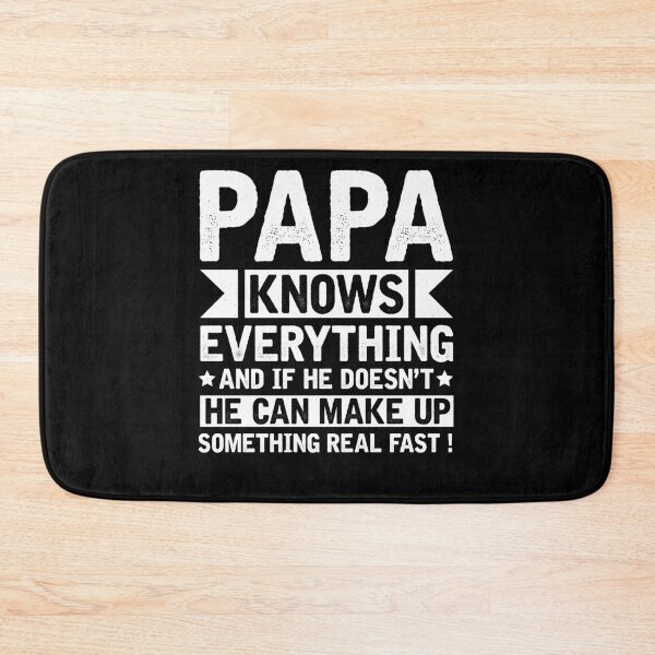 Item preview, Vintage Papa Knows Everything T-Shirt | Funny Father's Day Gift designed and sold by PRINYOS.