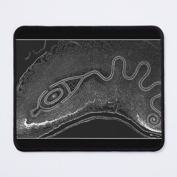 Item preview, WH Holmes- 1886-sketch the Great Serpent Mound designed and sold by Earth Nature Creations.