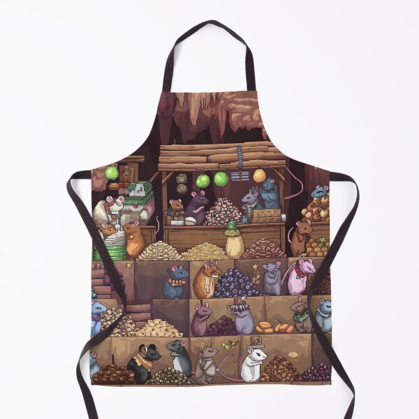 Item preview, Underground Mouse Market – Cozy Pixel Art Fantasy Scene designed and sold by NaturePixel.