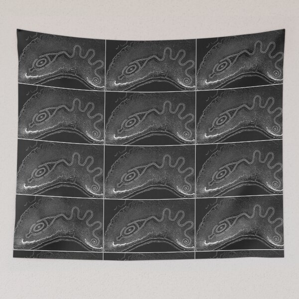Item preview,  WH Holmes- 1886-sketch the Great Serpent Mound designed and sold by Earth Nature Creations.