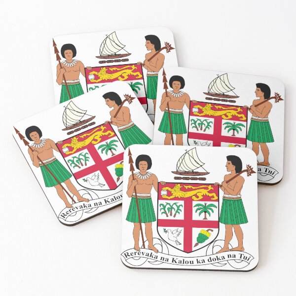 Item preview, Coat of arms of Fiji designed and sold by Beluga Cat.