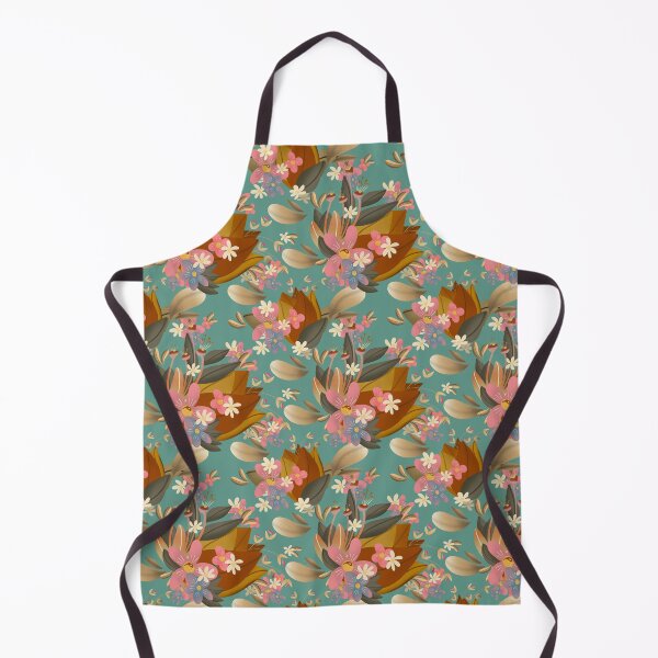 Item preview,   Jade Bloom Floral Pattern Elegant Botanical Design for Fabric & Home Decor designed and sold by Almanzart.