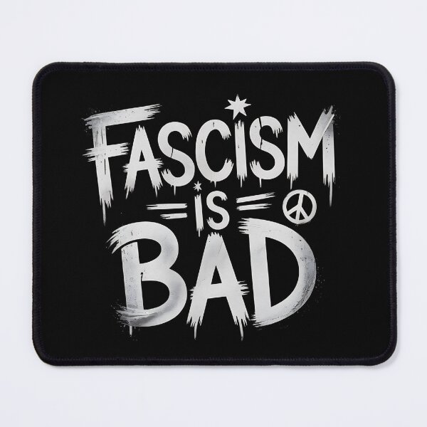 Item preview, Fascism is Bad - This gift is perfect for activists, antifascists, and anyone who values freedom, democracy, and human rights. designed and sold by ZyziowskyArt.