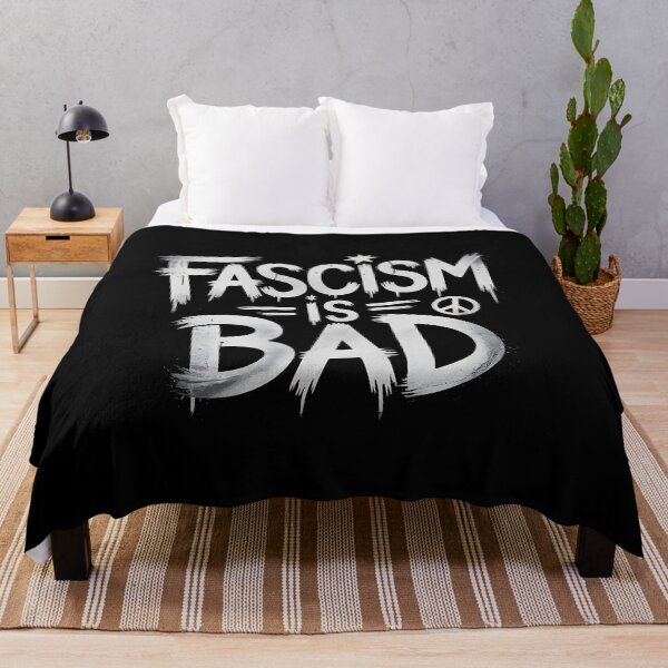 Item preview, Fascism is Bad - This gift is perfect for activists, antifascists, and anyone who values freedom, democracy, and human rights. designed and sold by ZyziowskyArt.