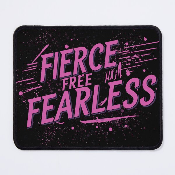 Item preview, Fierce Free Fearless designed and sold by MAF_Merch.