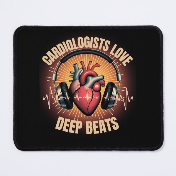Item preview, cardiology humor cardiologists love deep beats designed and sold by lino4king.