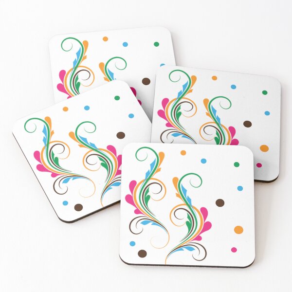 Item preview, Vibrant Swirling Flourish designed and sold by EstherGarments.