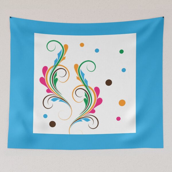 Item preview, Vibrant Swirling Flourish designed and sold by EstherGarments.