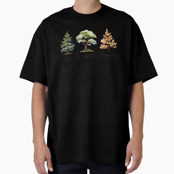Aperçu de l'œuvre Arbre subtil Anti Trump Drôle Sapin Cornouiller Tél. créée et vendue par ChicTeeshop.