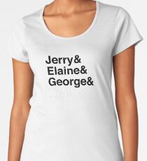 Seinfeld Squad Print Women's Premium T-Shirt