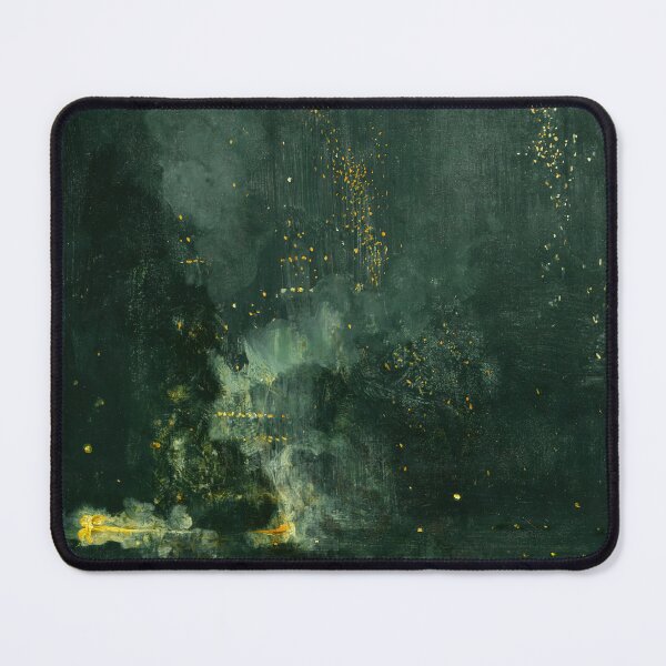 Item preview, Nocturne in Black and Gold - The Falling Rocket designed and sold by Craphe.