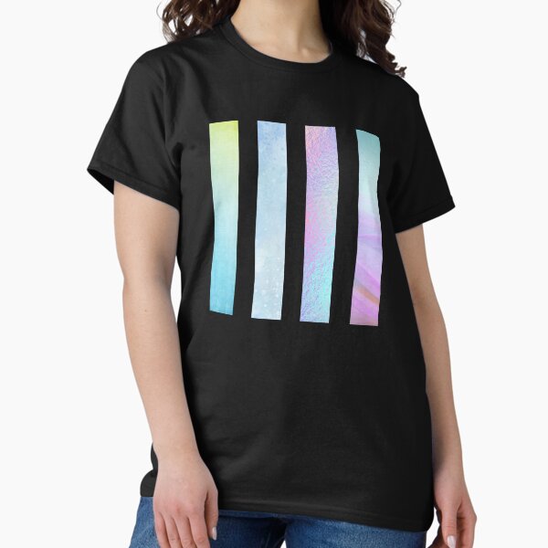 Vista previa del artículo con la obra «Camiseta de rayas Essence», diseñado y vendido por Slowgunwear.