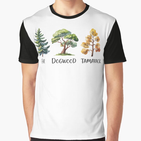 Artikel-Vorschau von Tanne Hartriegel Tamarack Subtiler Baum Anti Trump, designt und verkauft von ChicTeeshop.