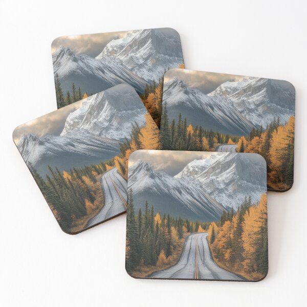Item preview, Journey to the Mountains – Autumn Road to Adventure T-Shirt designed and sold by AchaRat.