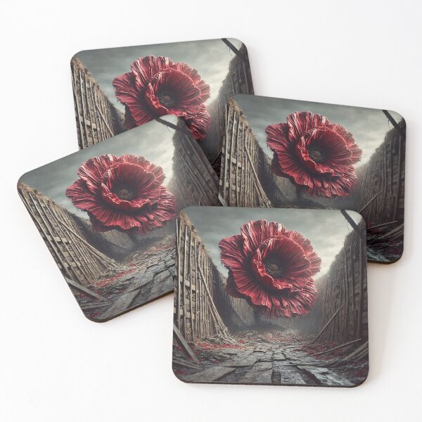 Item preview, Poppy in the Trenches designed and sold by Traci Coxhead.