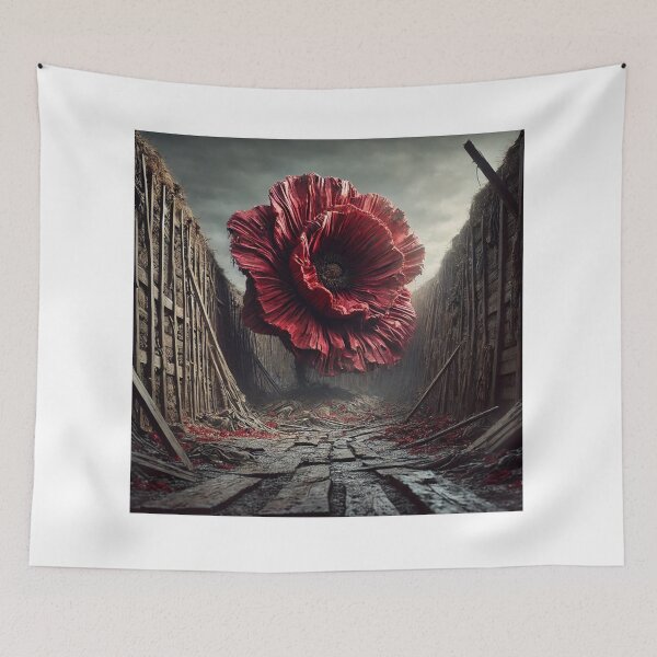 Item preview, Poppy in the Trenches designed and sold by Traci Coxhead.