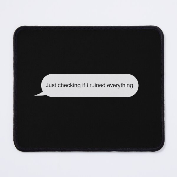 Item preview, iPhone text bubble message style - Funny, Humor and Anxiety designed and sold by mimiscreativity.
