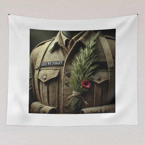 Item preview, Lest We Forget designed and sold by Traci Coxhead.