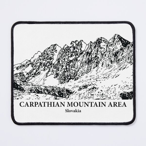 Item preview, Carpathian Mountain Area - Slovakia designed and sold by Lakeric Cityscapes.