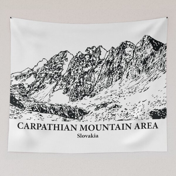 Item preview, Carpathian Mountain Area - Slovakia designed and sold by Lakeric Cityscapes.