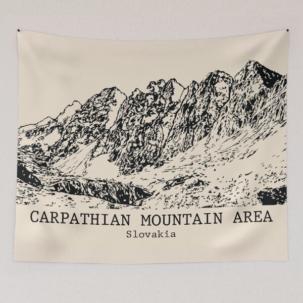 Item preview, Carpathian Mountain Area - Slovakia designed and sold by Lakeric Cityscapes.