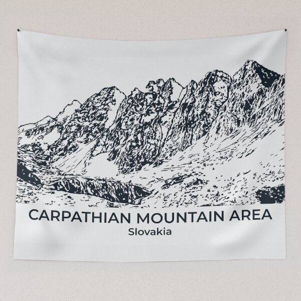 Item preview, Carpathian Mountain Area - Slovakia designed and sold by Lakeric Cityscapes.