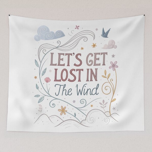 Item preview, lets get lost in the wind  designed and sold by Ismartista.