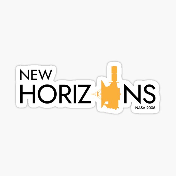 Item preview, New Horizons Spacecraft. NASA 2006. Typographic Logo designed and sold by BGALAXY.