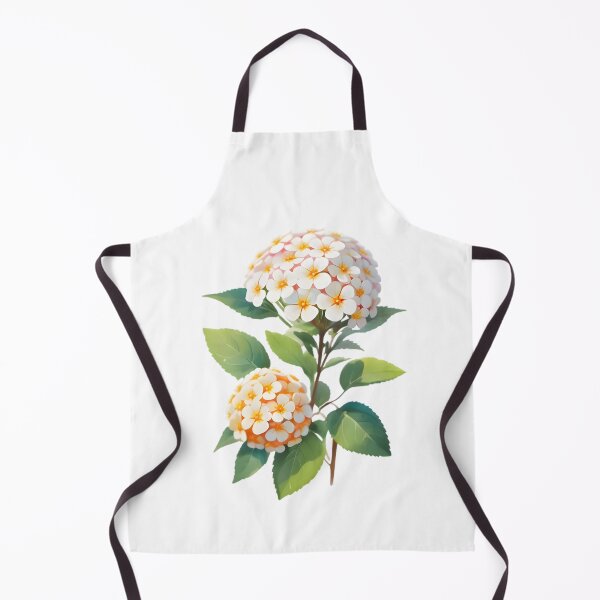 Item preview, White Lantana (Lantana camara) designed and sold by HOMETOWN86.