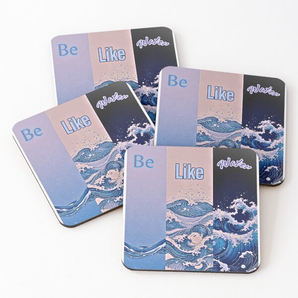 Item preview, Be Like Water: The Flow of Evolution designed and sold by Jus1sicpuppy.