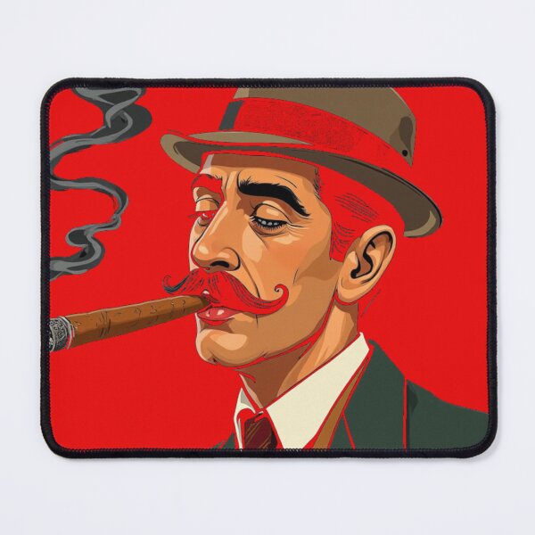 Item preview, Gentelman Smoking a cigar designed and sold by Snarkyalice0.