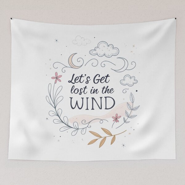 Item preview, lets get lost in the wind  designed and sold by Ismartista.