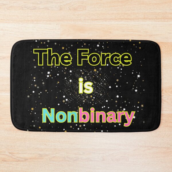 Item preview, The Force is Nonbinary designed and sold by 4-Store.
