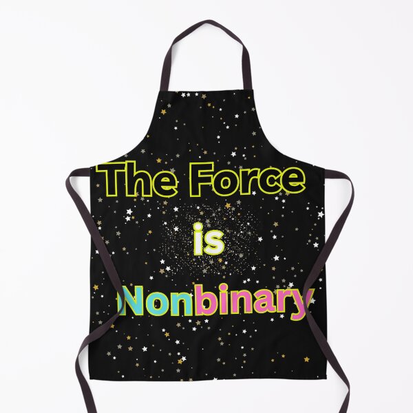Item preview, The Force is Nonbinary designed and sold by 4-Store.