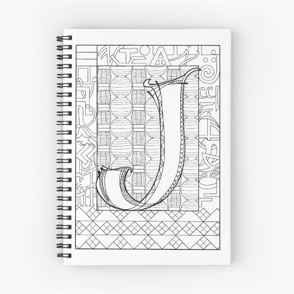 Item preview, Designer's Alphabet Letter J designed and sold by foxandfalcon.