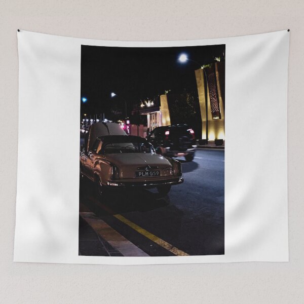 Item preview, Midnight Cruiser – Classic Car in the City Glow designed and sold by tommy3613.