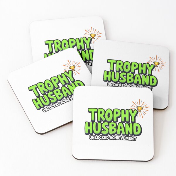 Item preview, Husband trophy unlocked designed and sold by Fab-Haven.