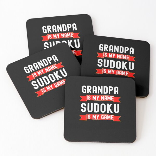 Item preview, Grandpa is my name Sudoku is my game funny Sudoku player designed and sold by snowry.