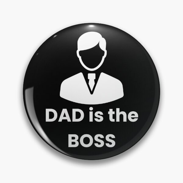 Item preview, DAD is the BOSS - white designed and sold by VasInd.