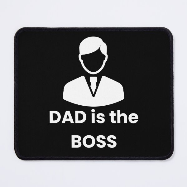 Item preview, DAD is the BOSS - white designed and sold by VasInd.