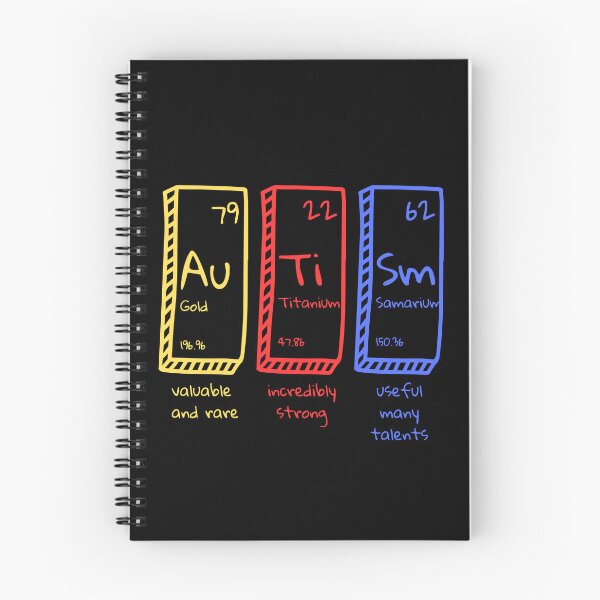 Item preview, Autism Awareness Elements Periodic Table designed and sold by AniArtPL.