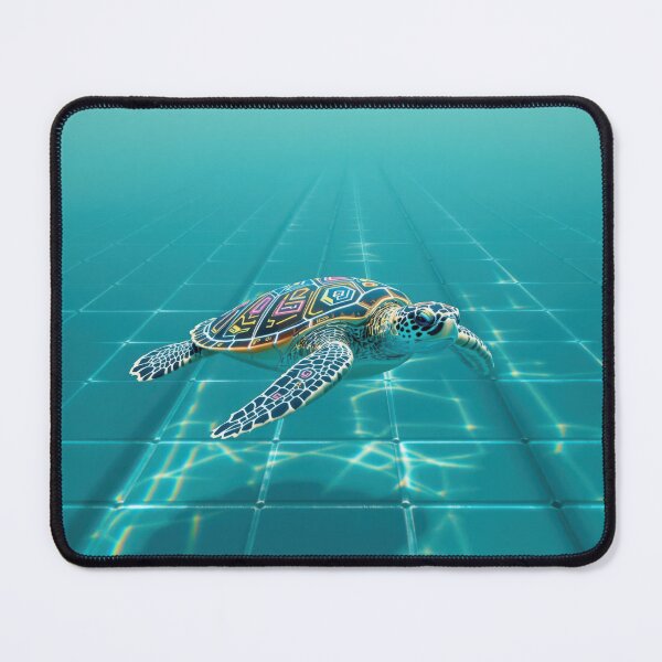 Item preview, Sea Turtle in the Deep End designed and sold by HabitableMoons.