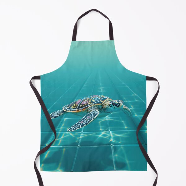 Item preview, Sea Turtle in the Deep End designed and sold by HabitableMoons.