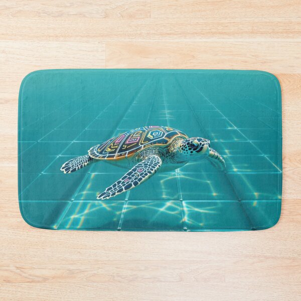 Item preview, Sea Turtle in the Deep End designed and sold by HabitableMoons.