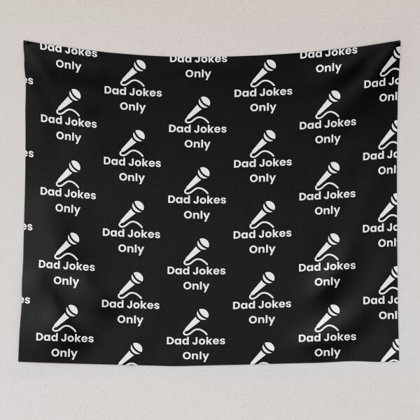 Item preview, Dad Jokes Only - white designed and sold by VasInd.
