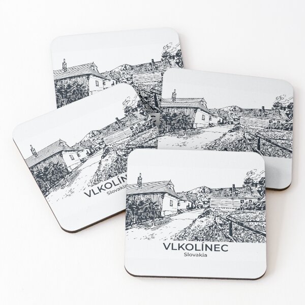 Item preview, Vlkolínec - Slovakia designed and sold by Lakeric Cityscapes.