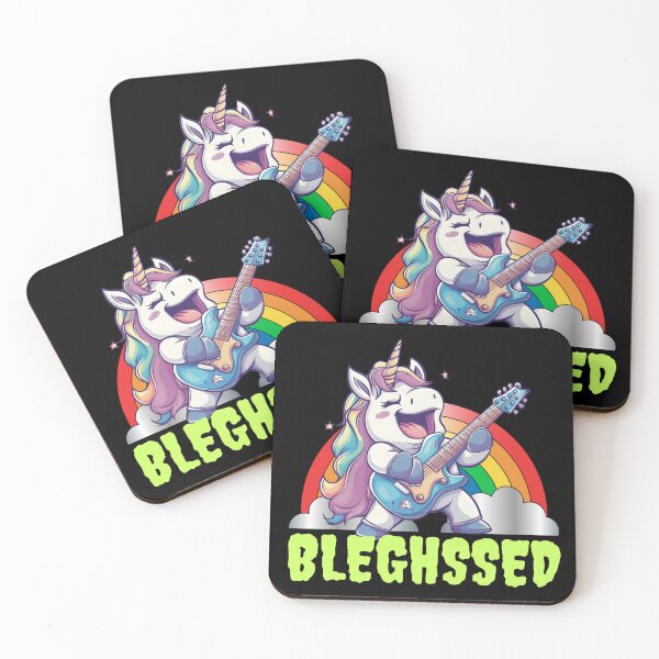 Item preview, Heavy Metal Funny Bleghssed designed and sold by RockFireMerch.