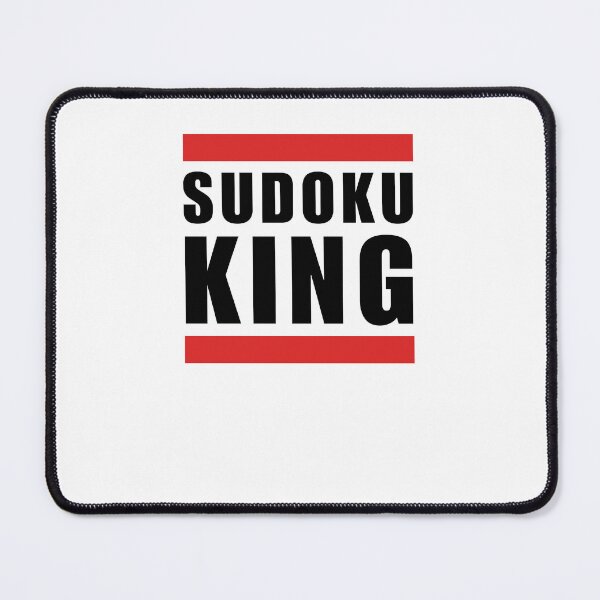 Item preview, Sudoku King funny Sudoku saying humor designed and sold by snowry.