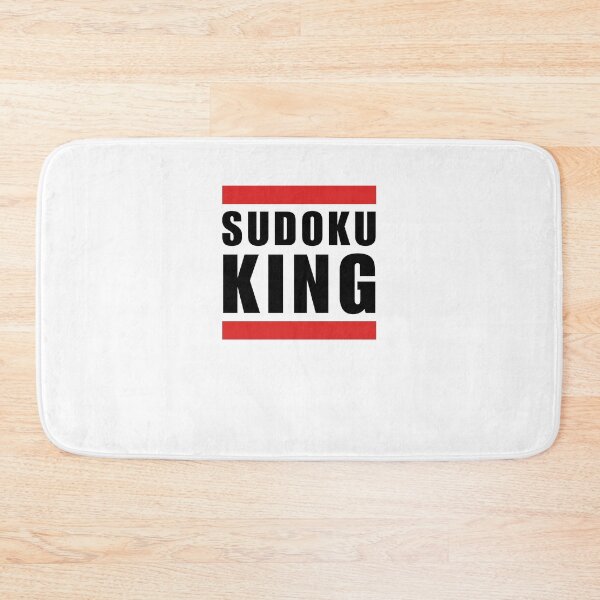 Item preview, Sudoku King funny Sudoku saying humor designed and sold by snowry.